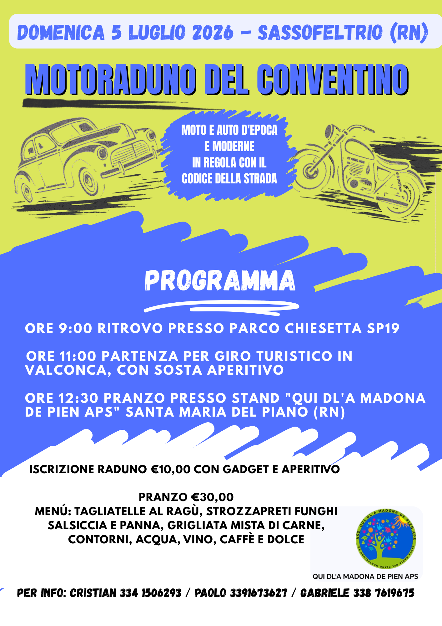 MOTORADUNO DEL CONVENTINO