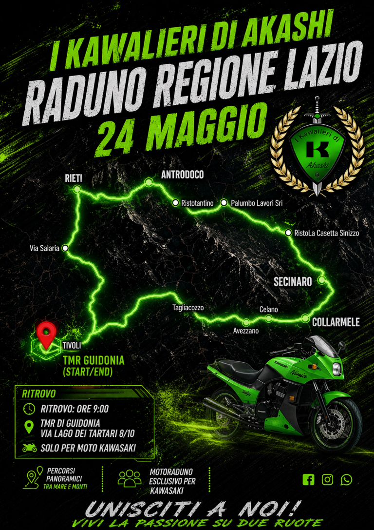 MOTORADUNO KAWALIERI DI AKASHI - LAZIO