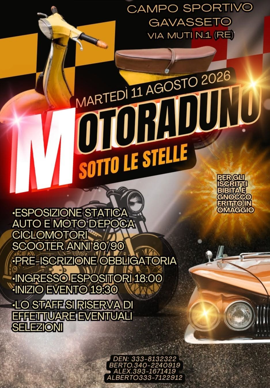 MOTORADUNO SOTTO LE STELLE