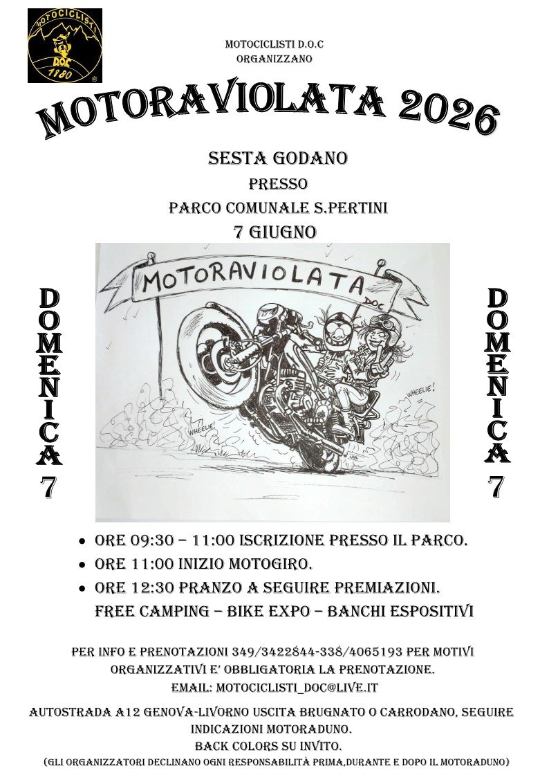 MOTORAVIOLATA 2026