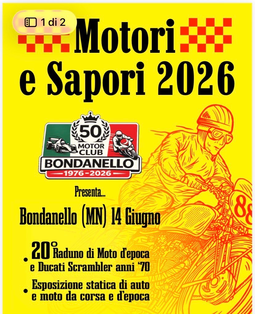 MOTORI E SAPORI ‘26