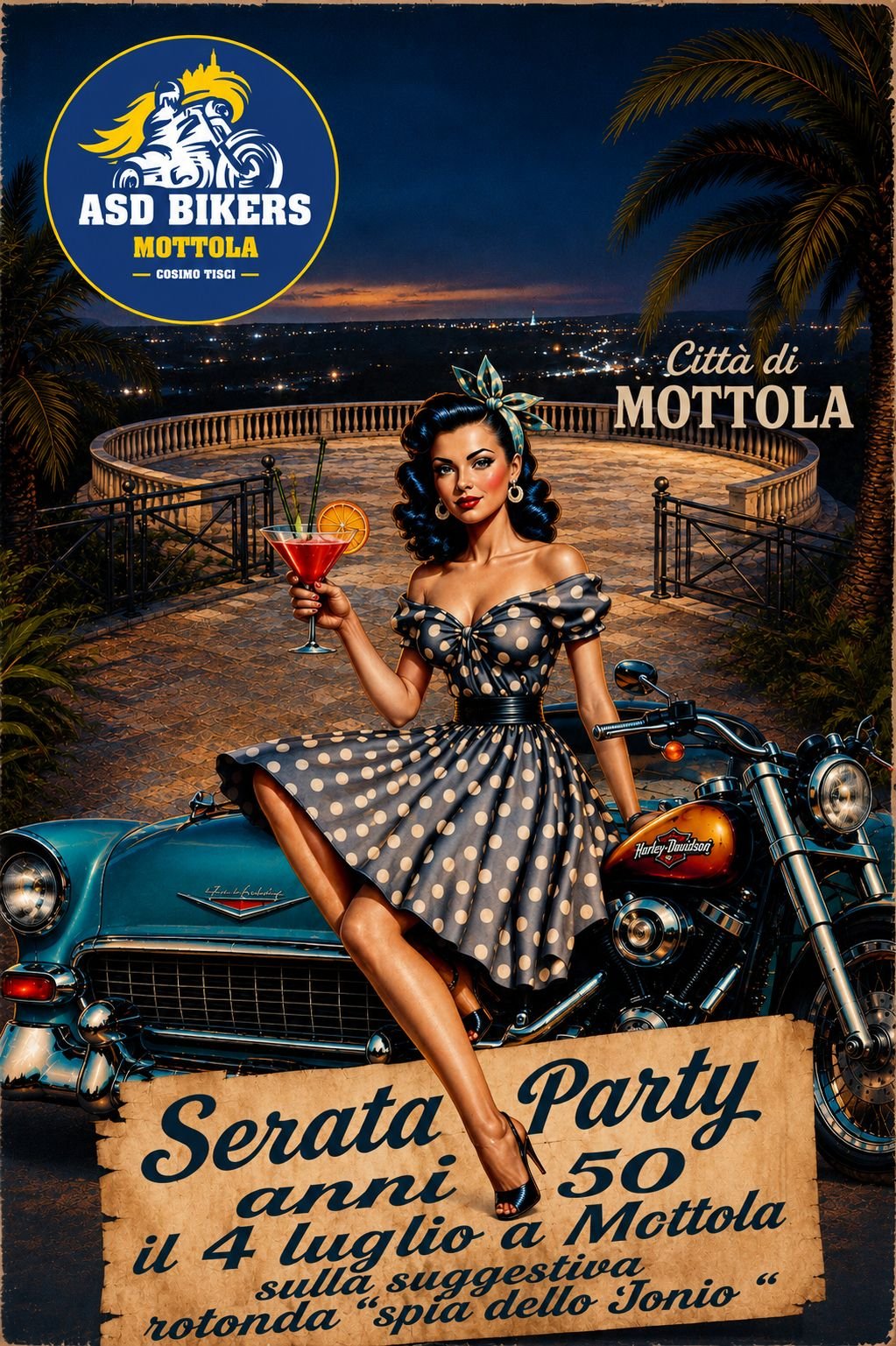 MUSICA E MOTORA PARTY ANNI ’50