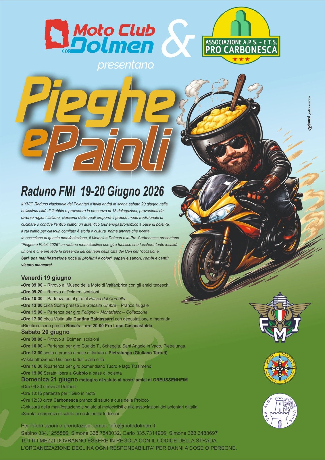 PIEGHE E PAIOLI 2026