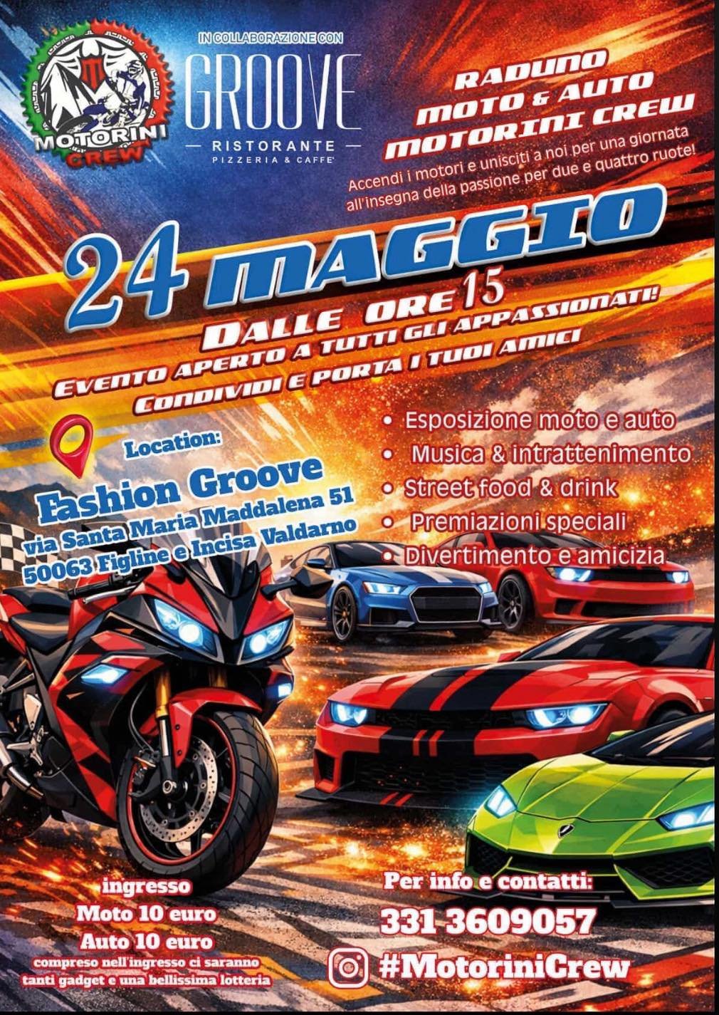 RADUNO MOTO E AUTO MOTORINI CREW