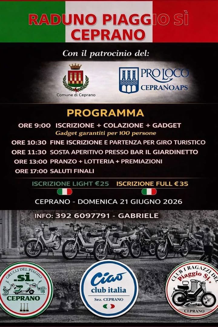 RADUNO PIAGGIO SÌ