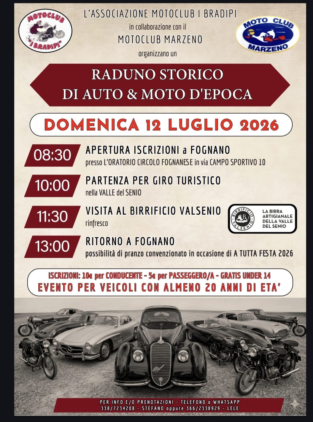 RADUNO STORICO DI AUTO & MOTO D’EPOCA