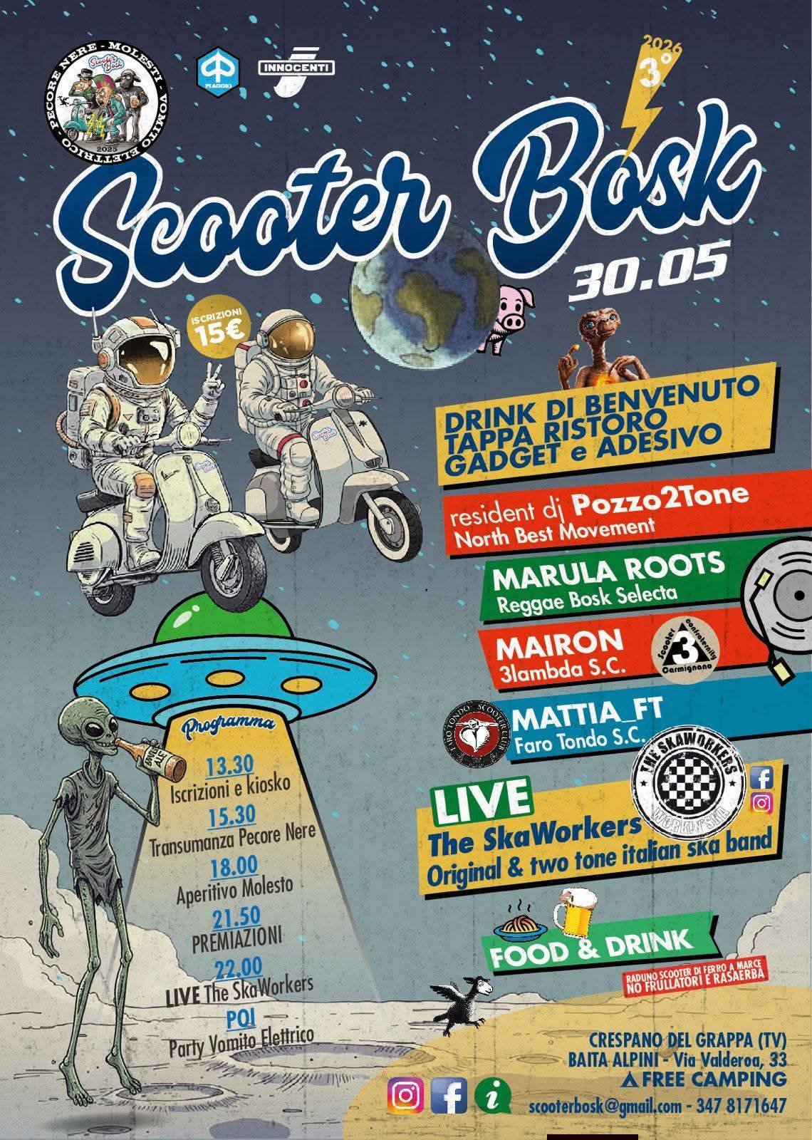 SCOOTER BOSK 2026