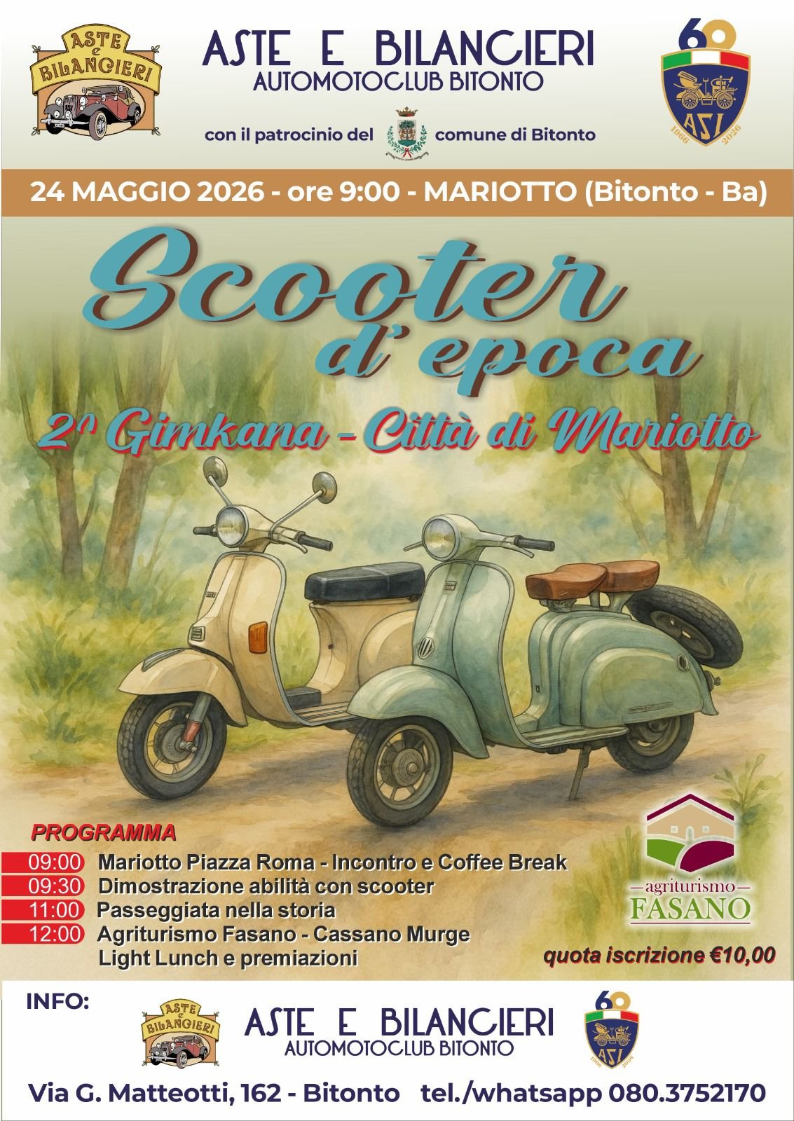 SCOOTER D’EPOCA – 2^ GIMKANA