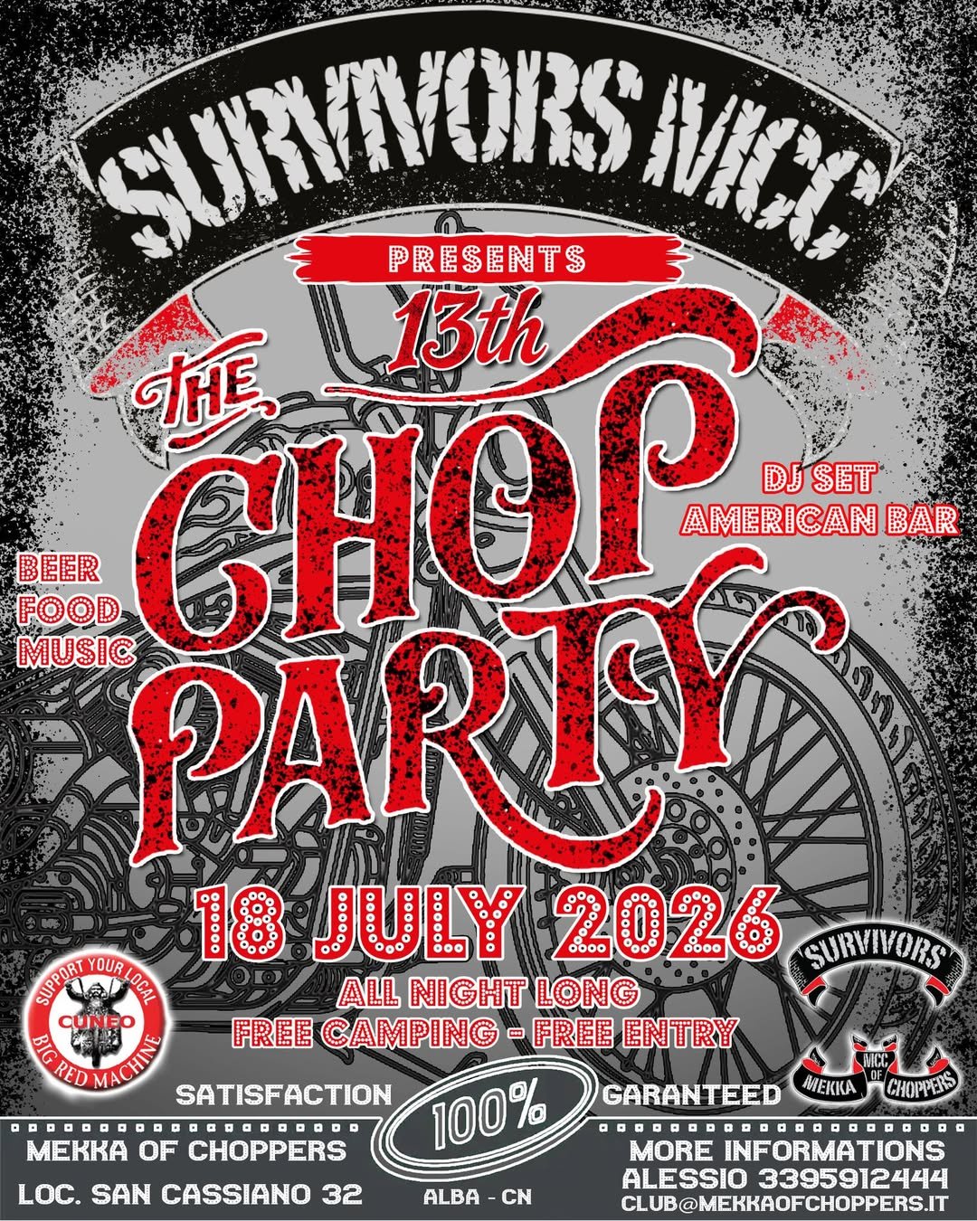 THE 13th CHOP PARTY