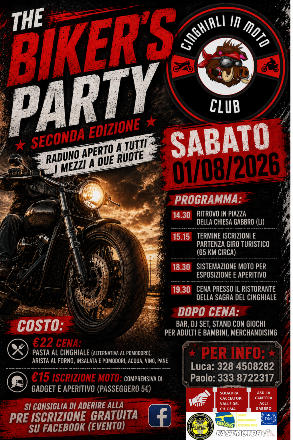 THE BIKER’S PARTY 2º EDIZIONE