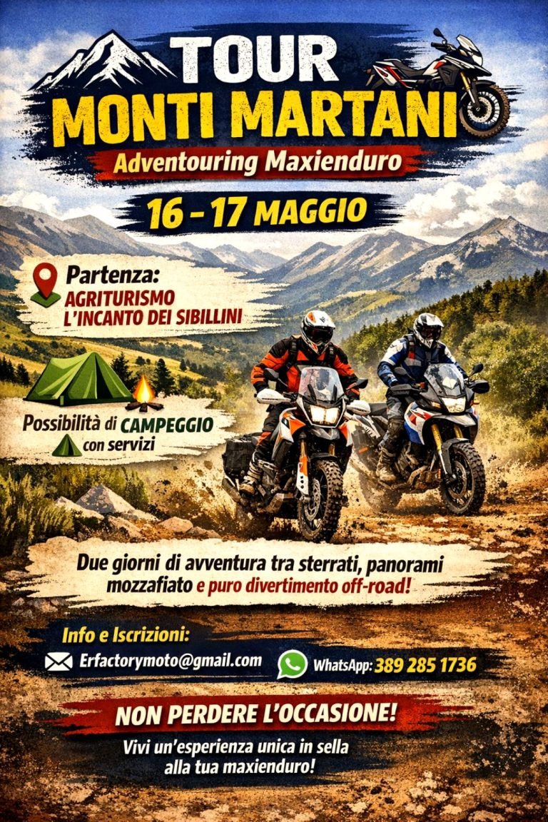 TOUR MONTI MARTANI