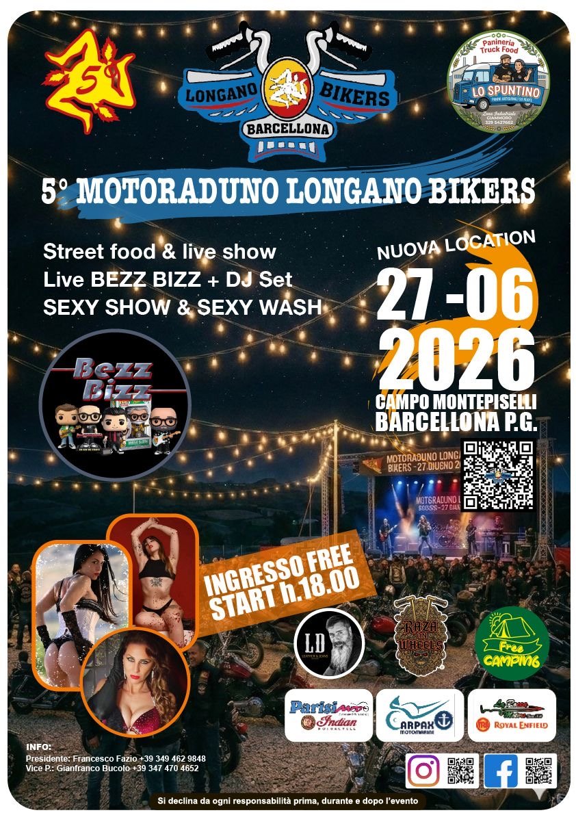V° MOTORADUNO LONGANO BIKERS BARCELLONA