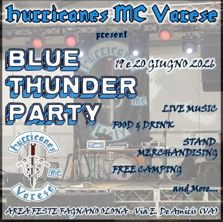 XIII° BLUE THUNDER PARTY