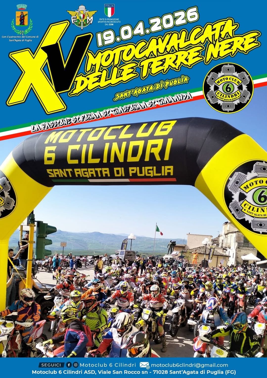 XV° MOTOCAVALCATA DELLE TERRE NERE