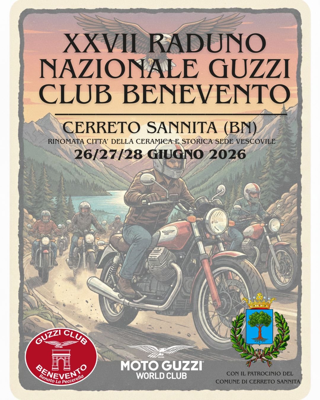 XXVII RADUNO NAZIONALE GUZZI CLUB BENEVENTO