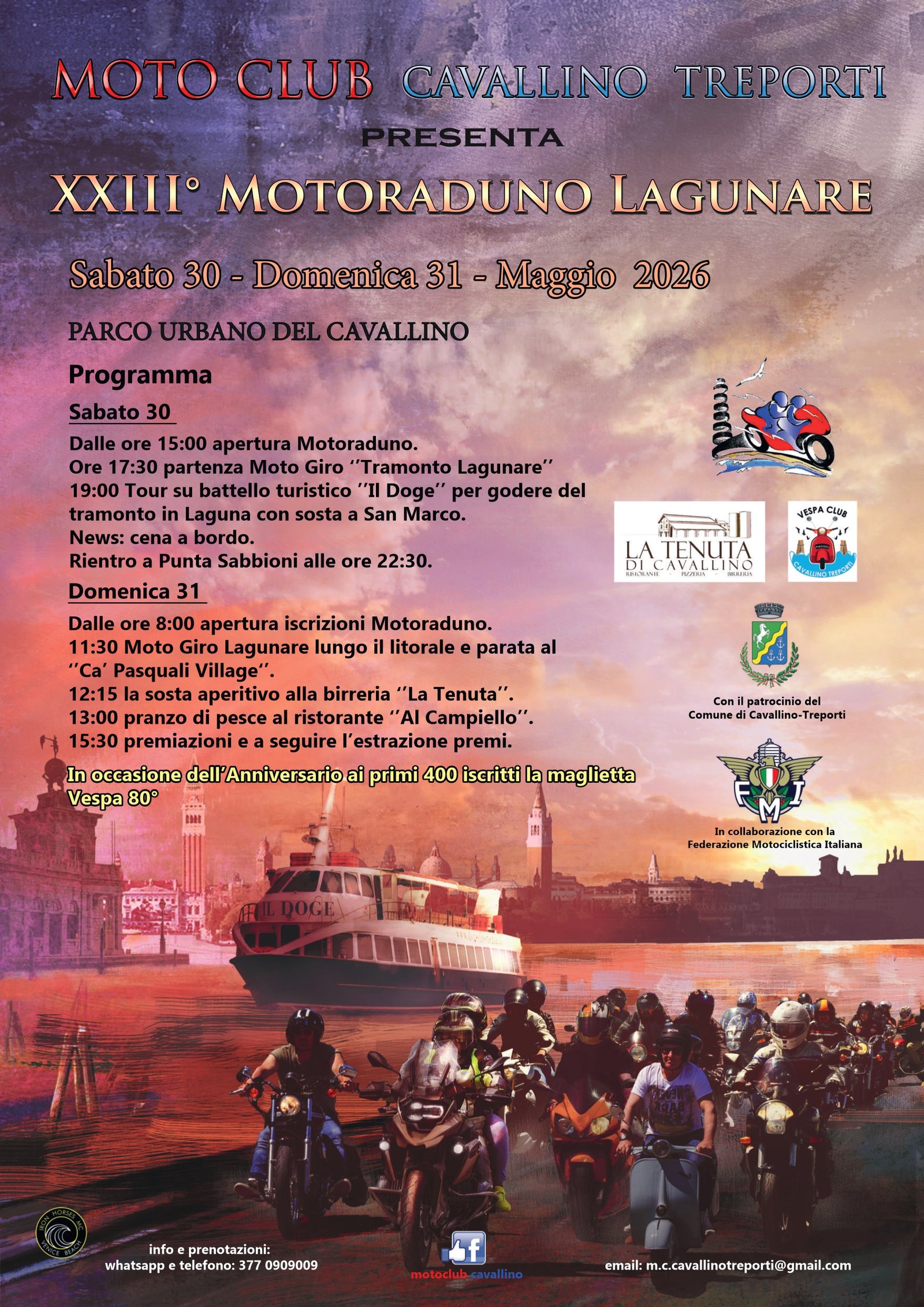 XXXIII° MOTORADUNO LAGUNARE